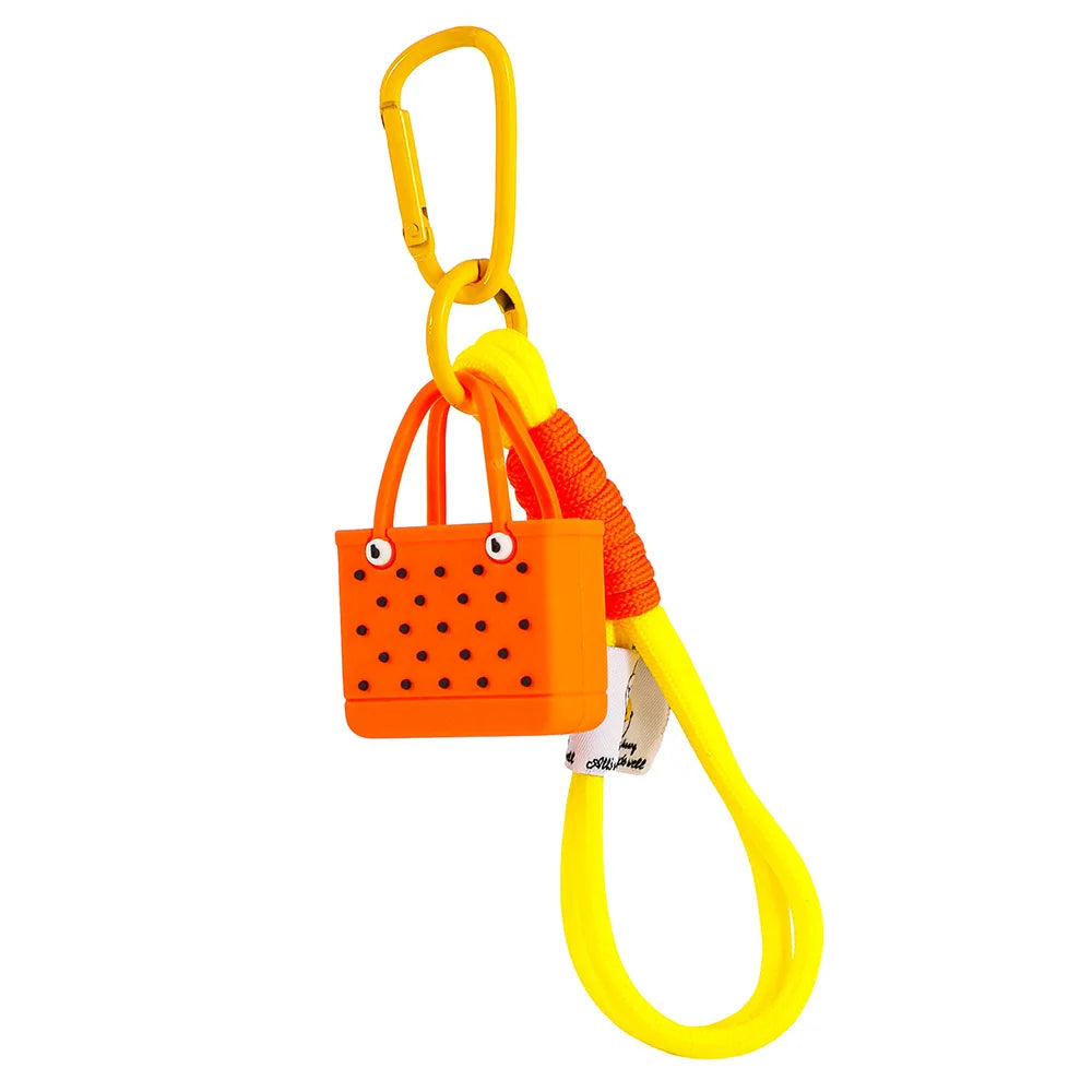 Porte-clés de sac de plage de Simulation de mode, pendentifs de sac pour femmes, pendentif Bogg, breloque de sac, accessoires de portefeuille - Tropibag